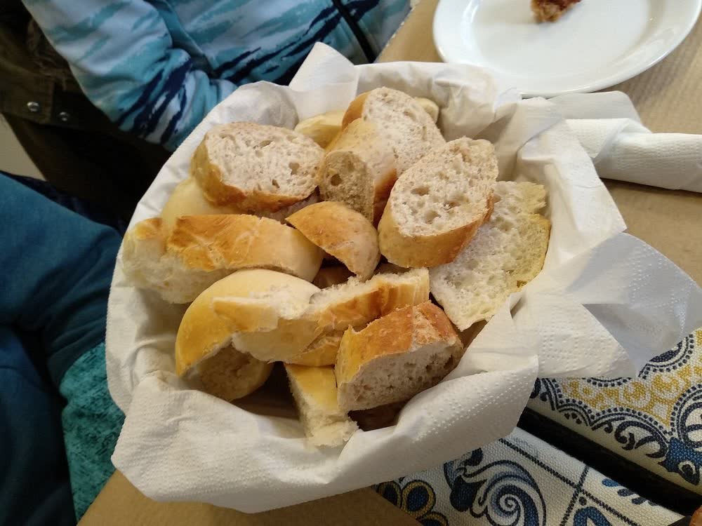 Cesto de pão da casa